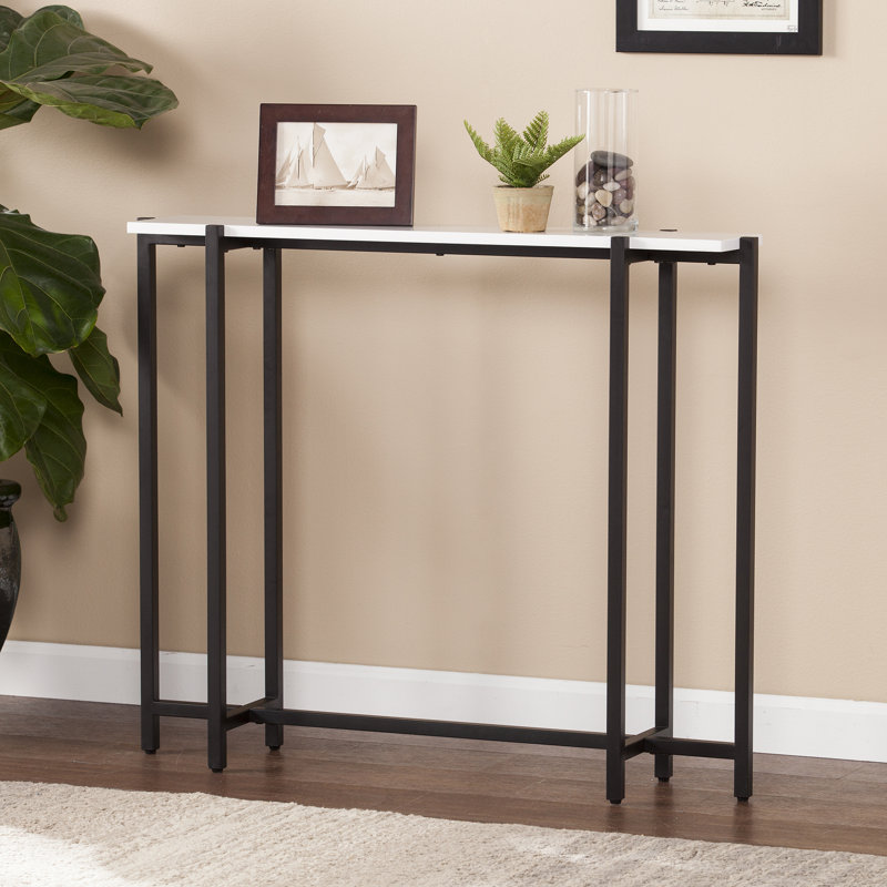 Ophelia & Co. Jeske Contemporary Narrow Console Table & Reviews Wayfair